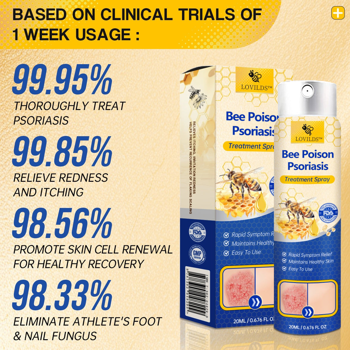 【Official Brand Store】PsoriaHeal Psoriasis Spray Pro（副本）