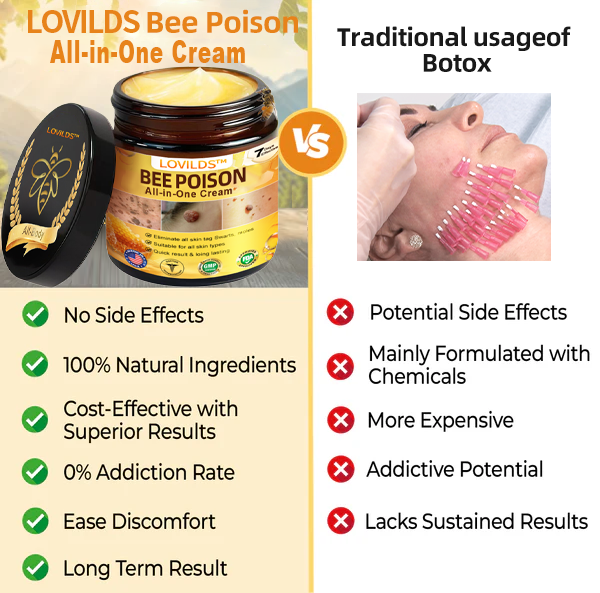 LOVILDS™ Bee Poison All-in-One Cream US Dermatologist Approved（副本）