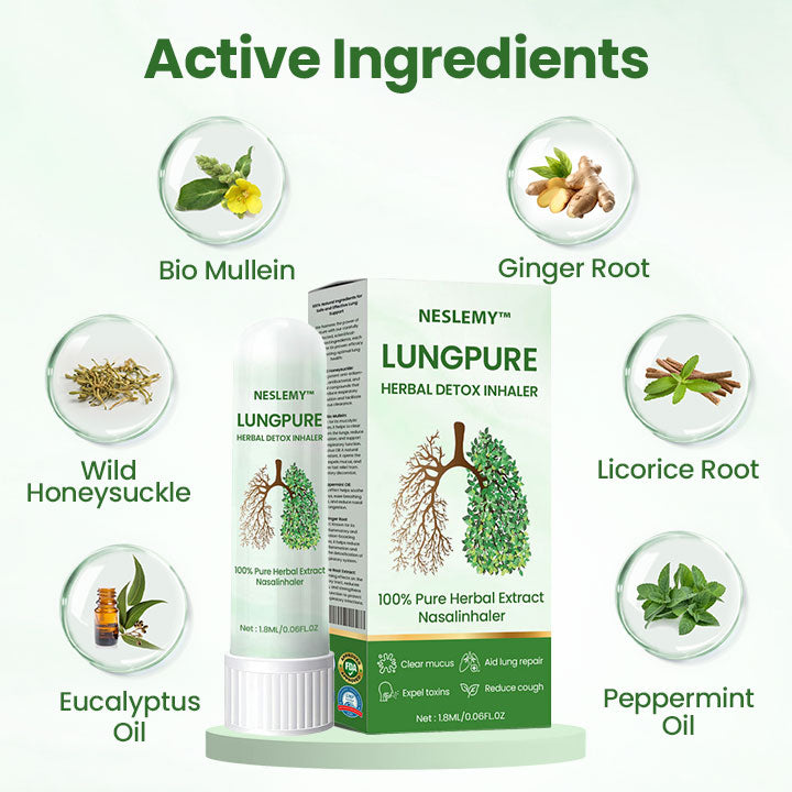 NESLEMY™ LungPure Herbal Detox Inhaler