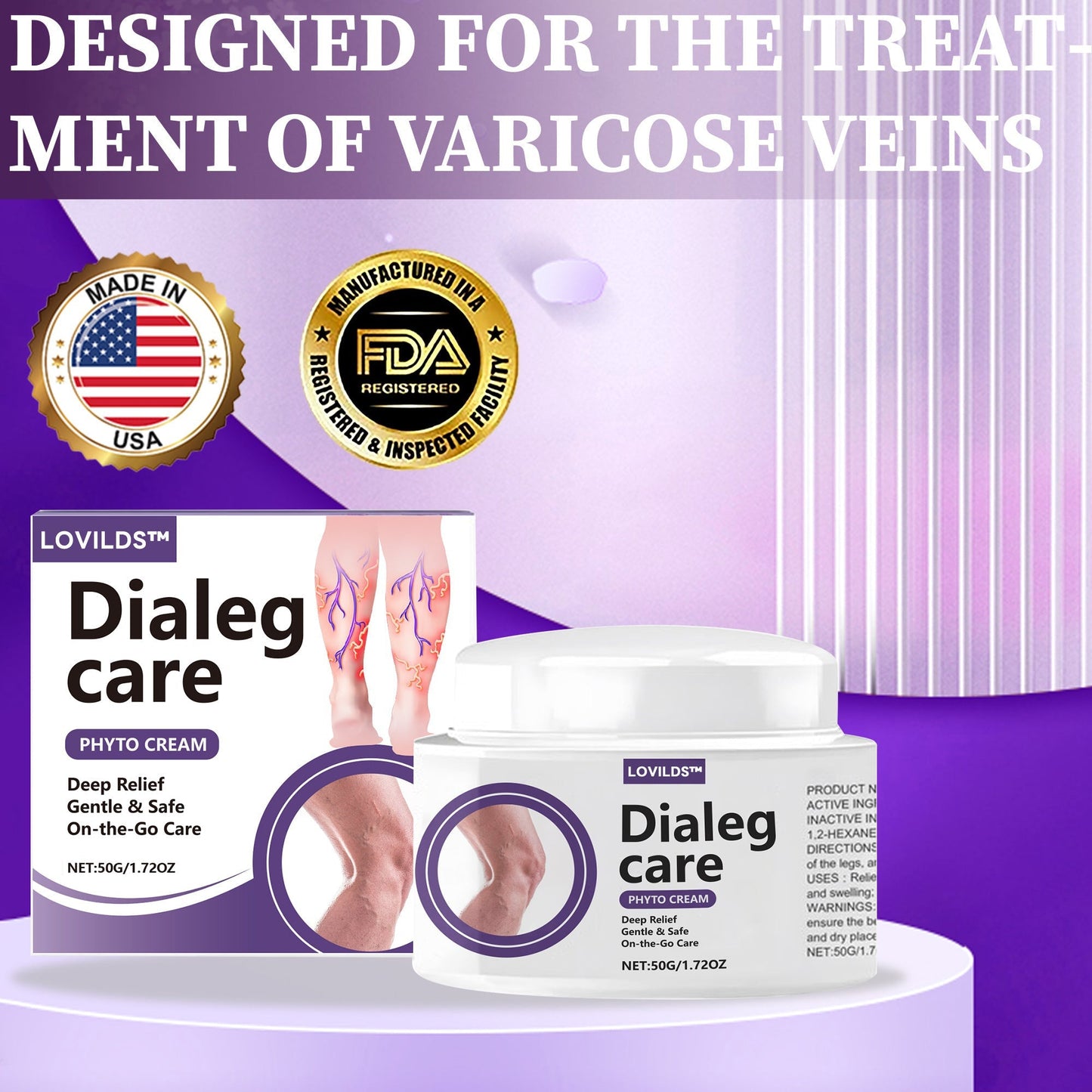 🚀LOVILDS™✅Care Phyto Cream-HelpsTreat Varicose Veins,Swelling,cramps, andLeg Pain（副本）