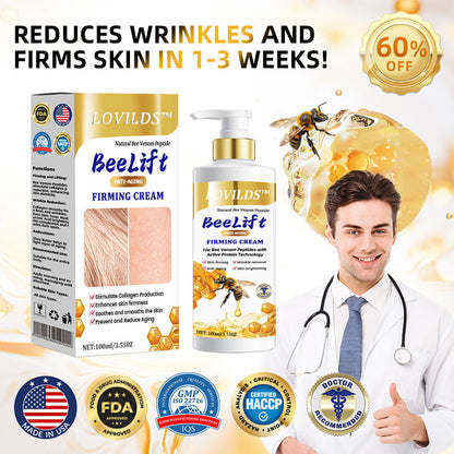 💐🐝LOVILDS™ BeeLift Anti-Aging Firming Cream,Address Crepe & Sagging(🔥74% Off for a Limited Time!)（副本）