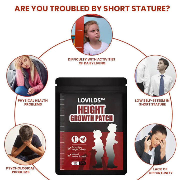 Elevate Your Height with LOVILDS™ Herbal Foot Patch🌿 - Unlock Growth Naturally（副本）