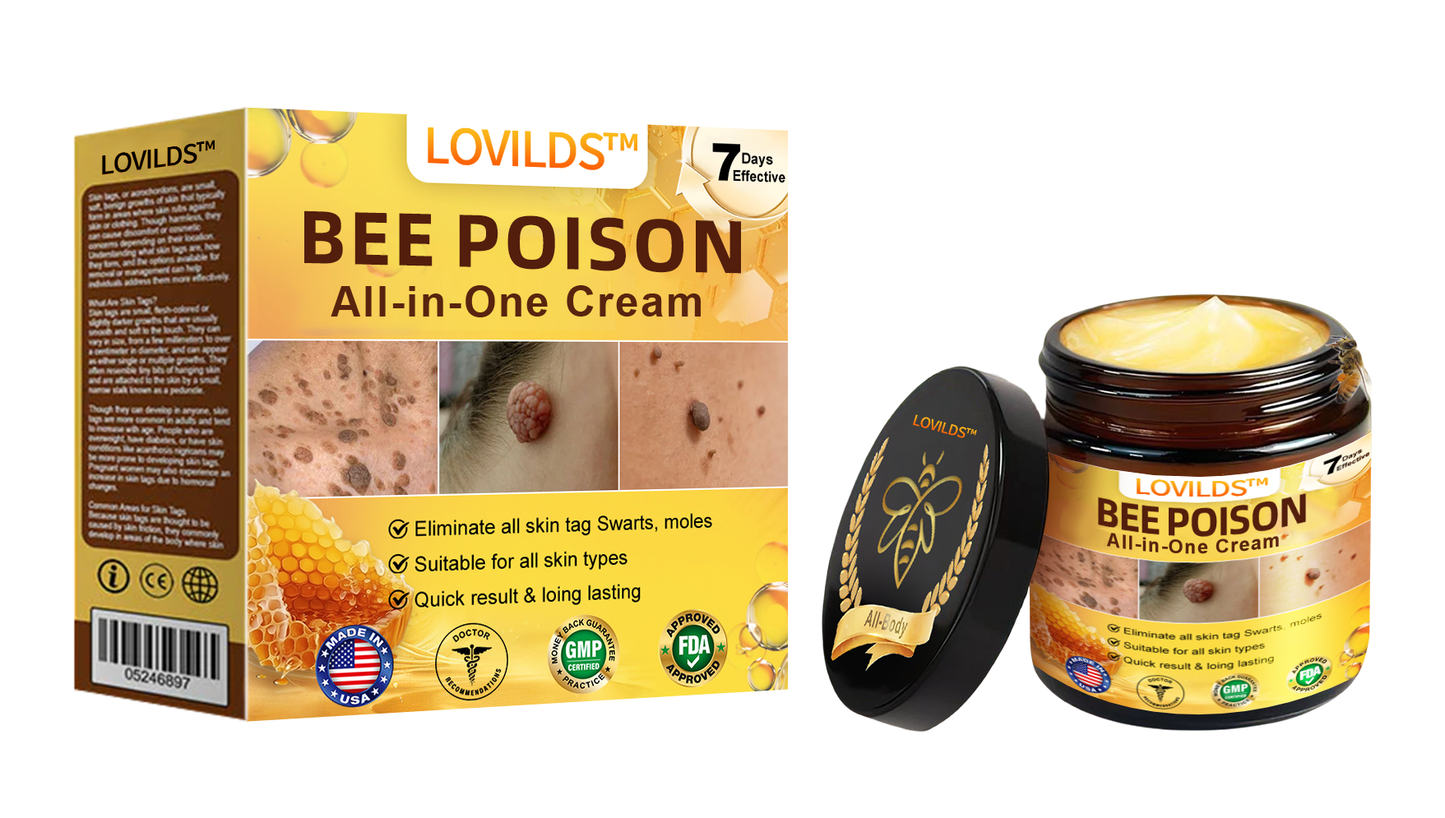 LOVILDS™ Bee Poison All-in-One Cream US Dermatologist Approved（副本）