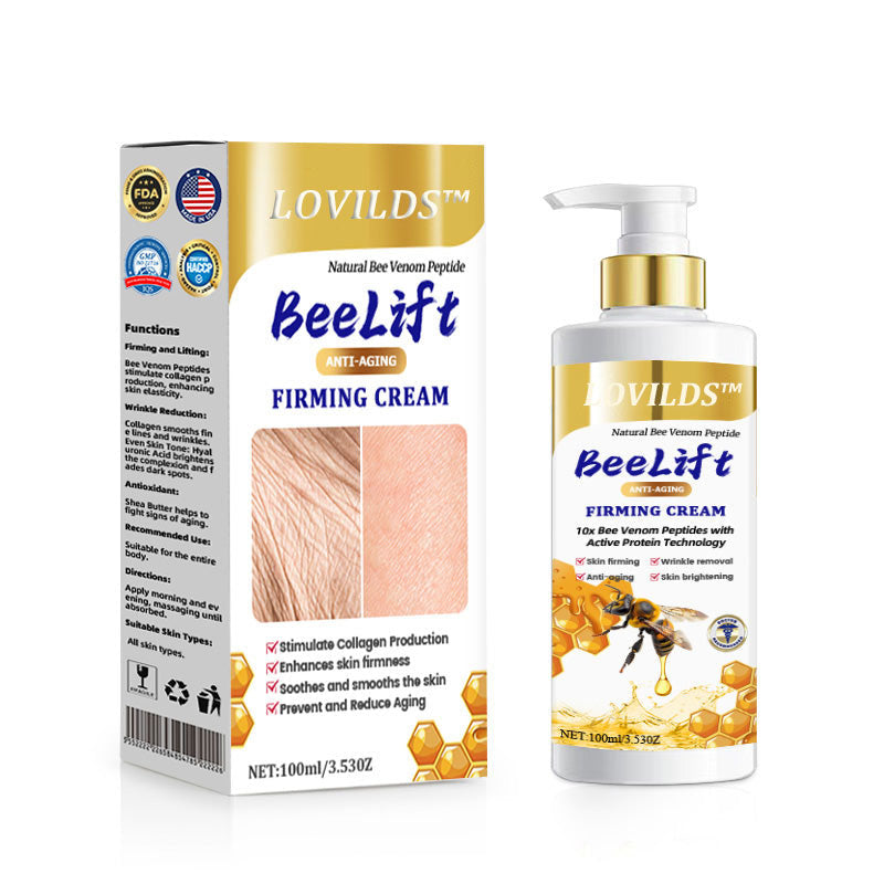 💐🐝LOVILDS™ BeeLift Anti-Aging Firming Cream,Address Crepe & Sagging(🔥74% Off for a Limited Time!)（副本）