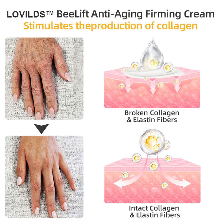 💐🐝LOVILDS™ BeeLift Anti-Aging Firming Cream,Address Crepe & Sagging(🔥74% Off for a Limited Time!)（副本）